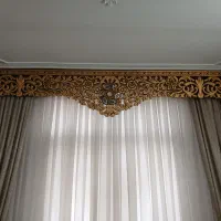 کتیبه چوبی  سه متری ویک تکه.