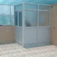 درب وپنجره دوجداره upvcوالومینیوم توری پلیسه ای|خدمات پیشه و مهارت|شیراز, پانصد دستگاه ارتش|دیوار