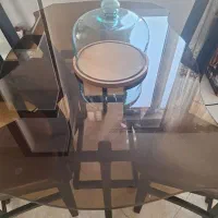 میز غذا خوری و اینه قدی|میز و صندلی غذاخوری|اراک, |دیوار