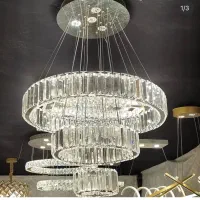 لوسترکریستالی ومدرن قیمت مناسب ‌کیفیت بالا|لوستر و چراغ آویز|اراک, |دیوار