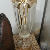 گلدان قدیمی خیلی شیک وسنگین‌