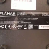 مانیتور ۲۲ اینچ ال ای دی پلانار|قطعات و لوازم جانبی رایانه|یزد, |دیوار