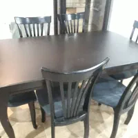 میز ناهار خوری با ۶ عدد صندلی سالم