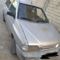 پراید141 مدل 85 نقره ای