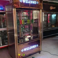 یخچال ویترینی 4درب دوطرف نما درحدنو