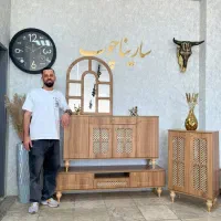 اینه و کنسول / ویهان ست کامل / اینه گنبدی