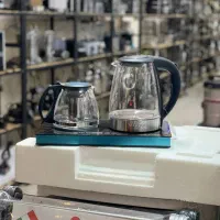 چای ساز کنارهم باگرمکن قوری برندیونیک حک شده ارسال