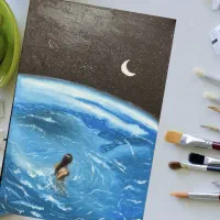 تابلو نقاشی رنگ روغن