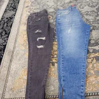 دو عدد شلوار لی تازه