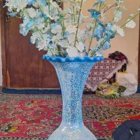 گل و گلدان آینه کاری شده