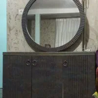 میز کنسول و آینه میز تلویزیون