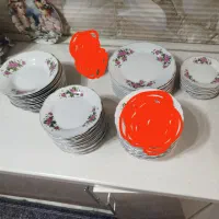 ظروف چینی گل سرخ نونو|ظروف سرو و پذیرایی|بهارستان, |دیوار