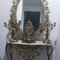 آینه کنسول طرح برنز