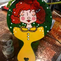 آینه چوبی فانتزی مناسب هدیه خاص