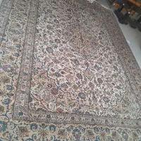 ۱۲متر فرش کرم رنگ دستباف