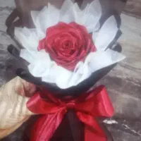 تک شاخه گل روبانی اقتصادی روز معلم