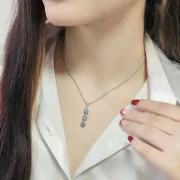 گردنبند نقره هدیه مناسب اعیانی+خریداعتبار اسنپ۹۴۷|جواهرات|تبریز, |دیوار