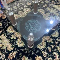 میز شیشه ای طرح ورساچ|مبلمان خانگی و میز عسلی|صدرا-فارس, فاز ۲|دیوار