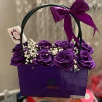 گل ربانی شیک و خاص|گل مصنوعی|رودسر, |دیوار