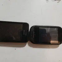 دوعدد موبایل یکی هاواوی ودیگری الجی