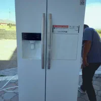 یخچال ساید LG sx450موتور اینورتر اصلی کم مصرف|یخچال و فریزر|بانه, |دیوار