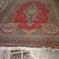فروش جفت قالی ۱۲ متری ماشینی در حد نو