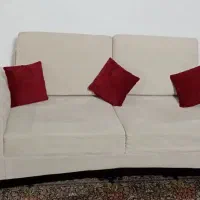 مبل کاناپه سه نفره و مبل نیم ست چهار نفره میزتلفن|مبلمان خانگی و میز عسلی|کرمانشاه, |دیوار