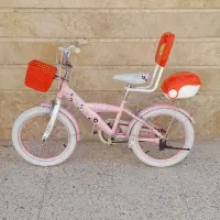 دوچرخه سایز ۱۶ دخترانه مارک پرادو در حد نو|دوچرخه، اسکیت، اسکوتر|قم, علی آباد سعدگان|دیوار