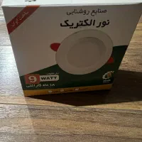 هالوژن تو کار گرد ۹ وات نور الکتریک