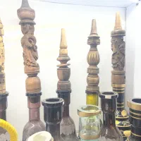 فروش عمده و تکی به قیمت قیقلیان چوبی و سر قلیان|کلکسیون و سرگرمی|رشت, امین الضرب|دیوار