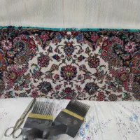 خامه ریزبافت ودرشت.باکیفیت عالی فرش دستبافت|فرش|کاشان, پا نخل|دیوار