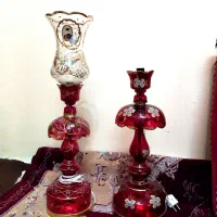 دو عدد چراغ (طرح نفتی) برقی