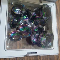 نگین توپاز هفت رنگ تایلندی