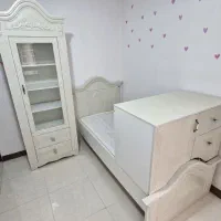 سرویس تخت خواب و کمد نوزاد نوجوان