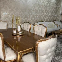 مبلمان استیل با غذاخوری سِت