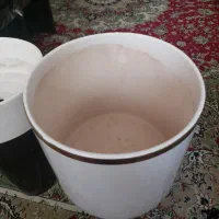 گلدون سرامیکی و پلاستیکی استوانه ای
