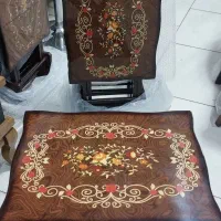 میز عسلی ۴ تایی تاشو چمدانی،قیمت تولیدی،چوب MDF|مبلمان خانگی و میز عسلی|تالش, هشتپر|دیوار