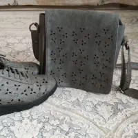 کفش چرم طبیعی دانشجویی وکارمندی کاملانو،طبی۳۹|کیف، کفش، کمربند|ابهر, |دیوار