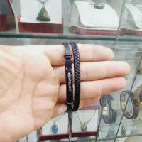 دستبند چرم اسپرت