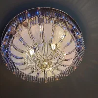 لوستر جدید سقفی ریموت دار چهارحالت بالامپ باکیفیت|لوستر و چراغ آویز|مشهد, رضاشهر|دیوار