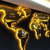 نقشه جهان|تابلو، نقاشی، عکس|گلستان (تهران), |دیوار