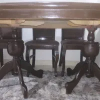 میز نهار خوری 8نفر فقط فقط میز وسط|میز و صندلی غذاخوری|شاهدشهر, |دیوار