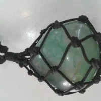 آویز بافته شده ابریشم با سنگ اصل|جواهرات|تهران, نارمک|دیوار