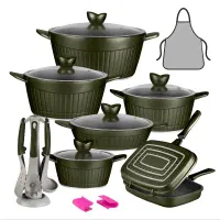 جدید ترین سرویس قابلمه KST خارجی کامل قابلمه چدن|ظروف پخت‌وپز|یزد, |دیوار