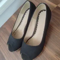 صندل پاشنه بلند حصیری
