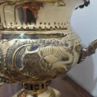 سماور زغالی ۶لیتر سنگین طرح هخامنشی