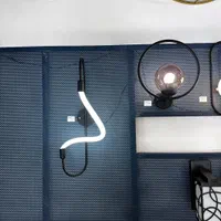 دیوار کوب خطی( شمشیری) SMD|لوستر و چراغ آویز|شاندیز, |دیوار