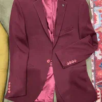 کت تک مردانه پسرانه ترک زرشکی سایز M-L