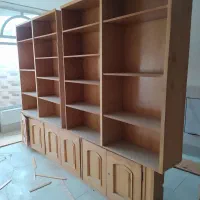 کمد قفسه دار|کتابخانه، شلف، قفسههای دیواری|خمینیشهر, |دیوار