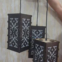 لوسترچوبی|لوستر و چراغ آویز|مشهد, رضاشهر|دیوار